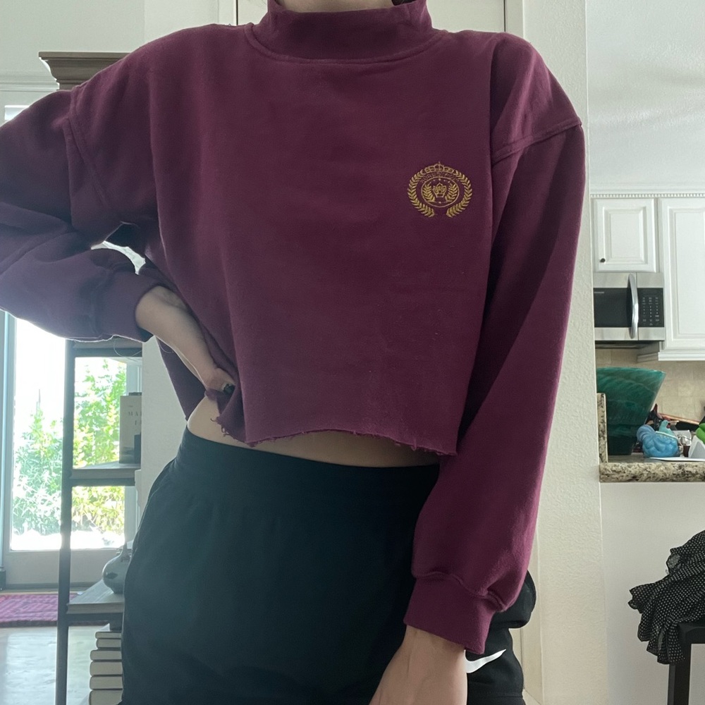 cropped sweater